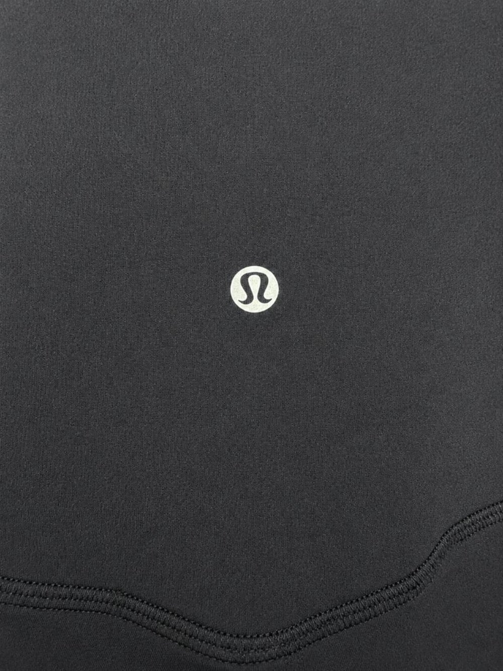 Lululemon High Waisted Black Bike Shorts Size 6 - Picture 3 of 4